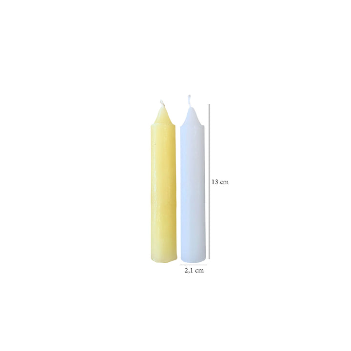 Vela de Castiçal 2,1 cm de Diâmetro