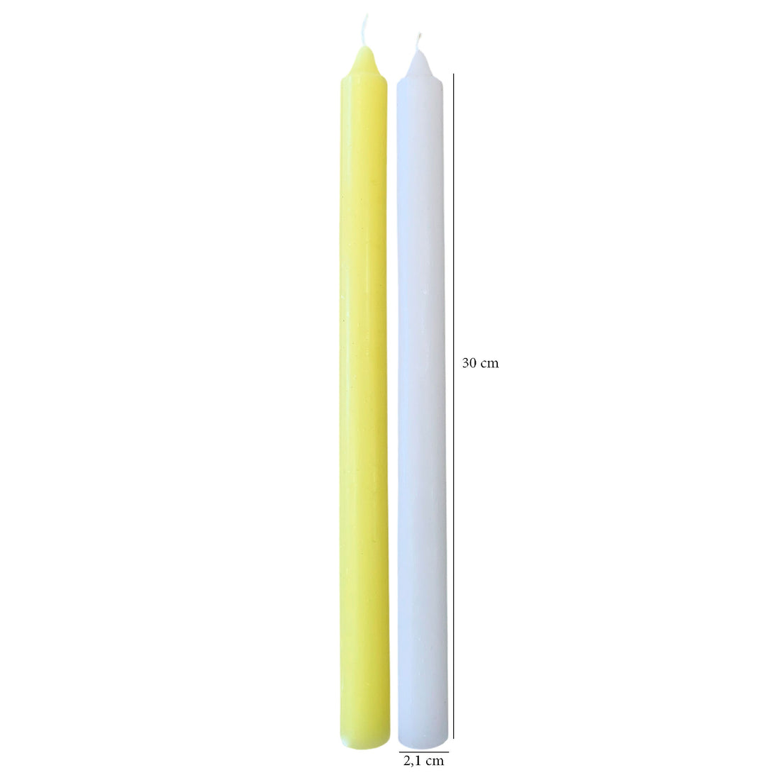 Vela de Castiçal 2,1 cm de Diâmetro