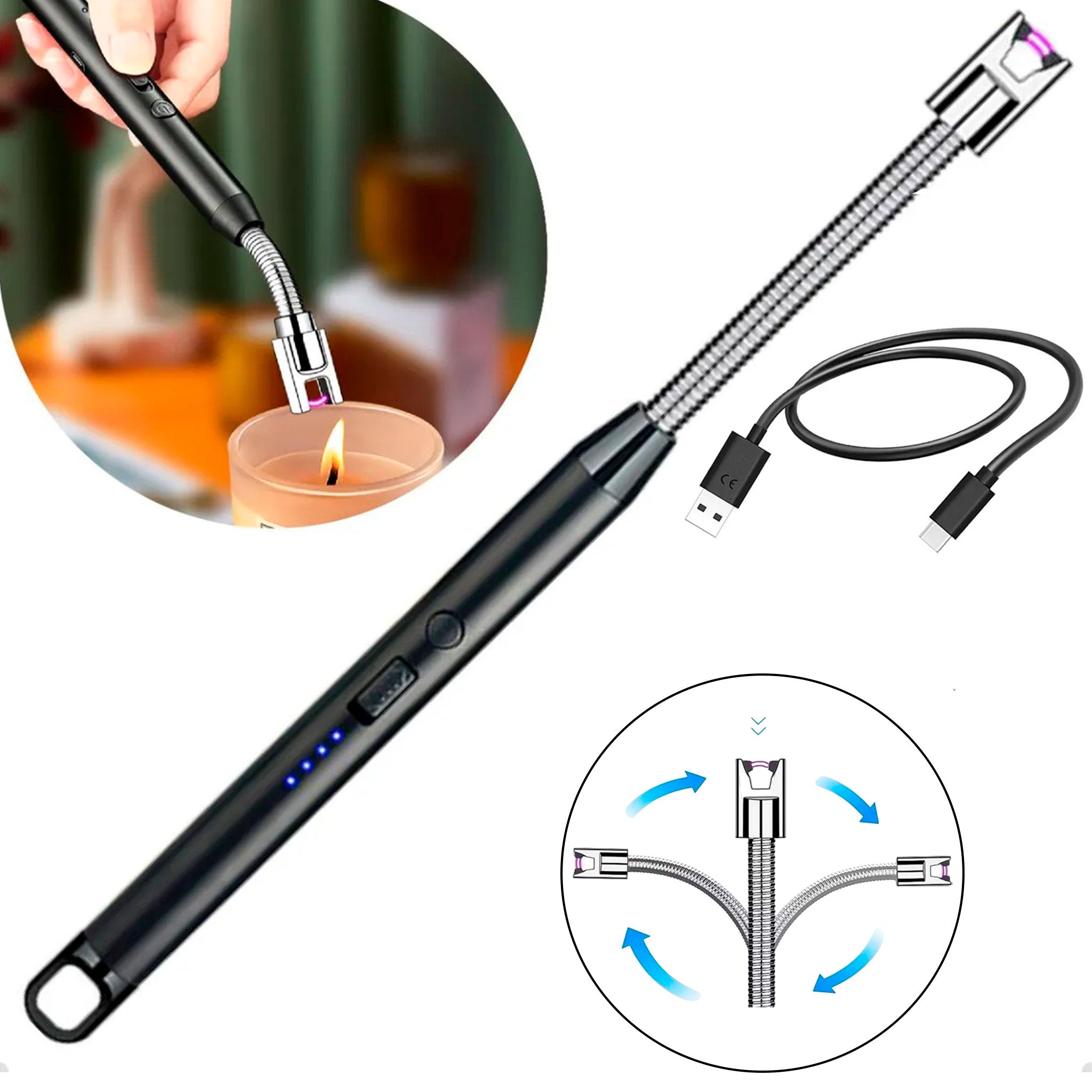 Acendedor Eletrônico para Velas