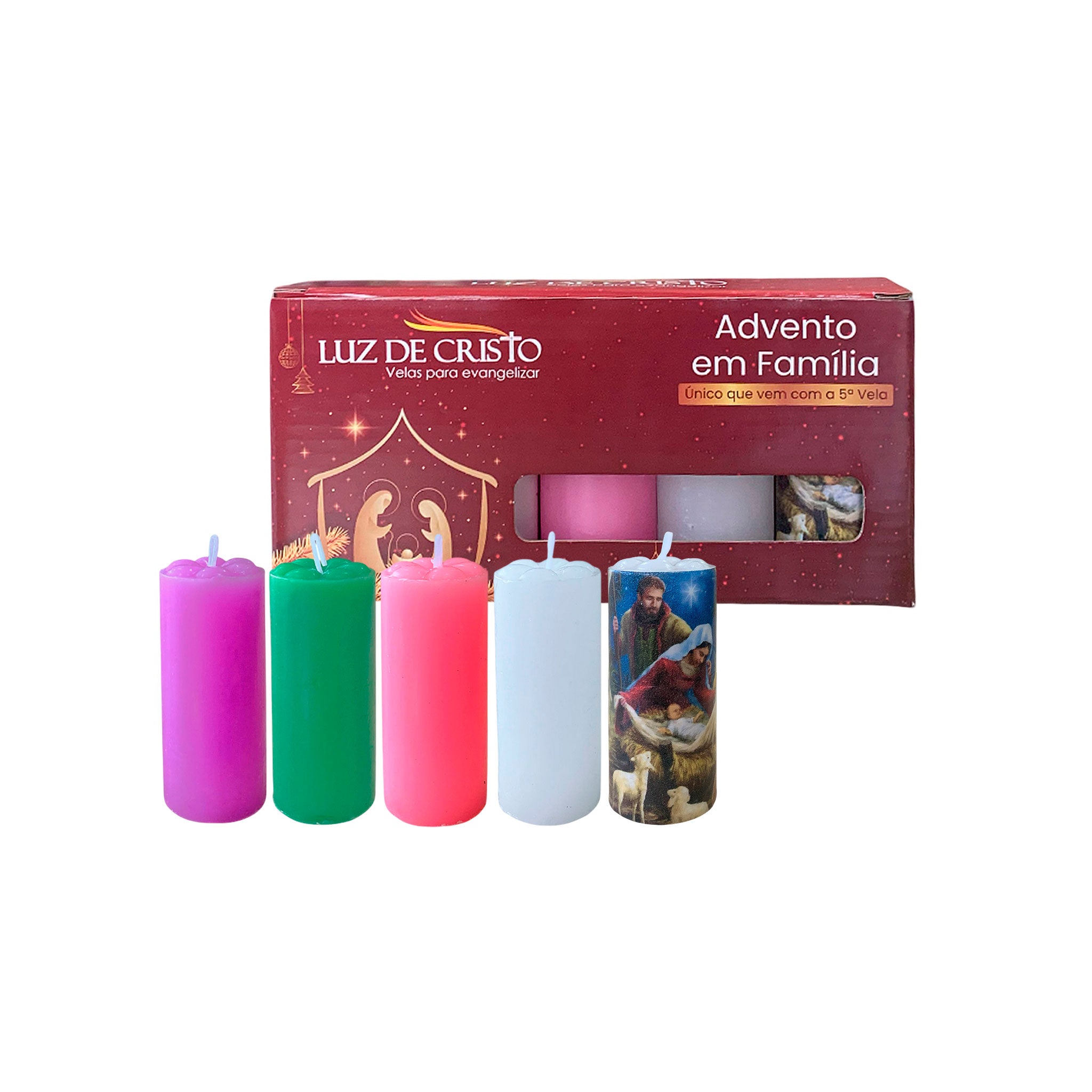 Conjunto Advento Família na Caixa