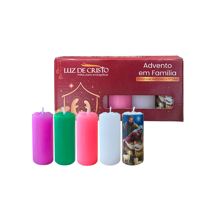 Conjunto Advento Família na Caixa