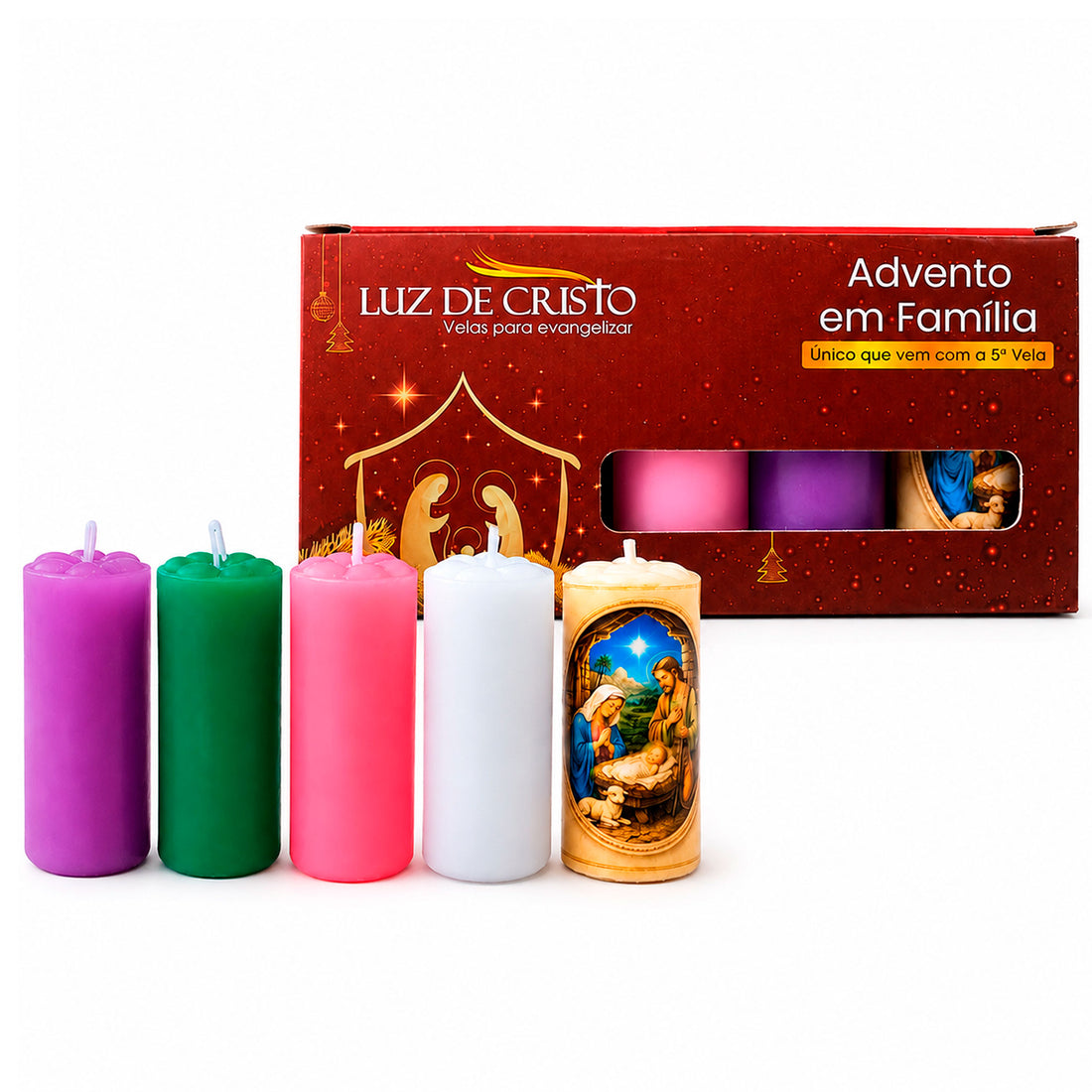 Conjunto Advento Família na Caixa