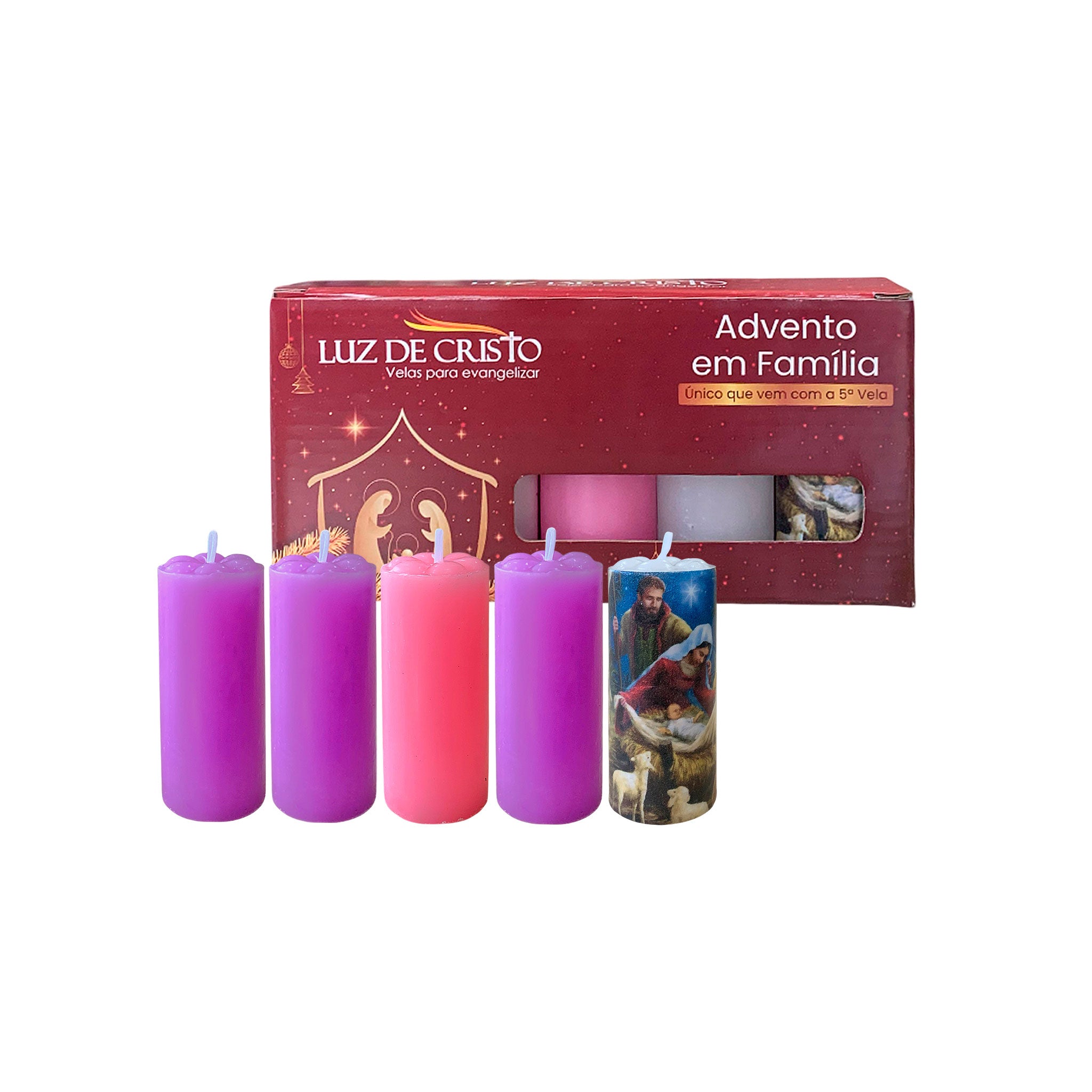 Conjunto Advento Família na Caixa