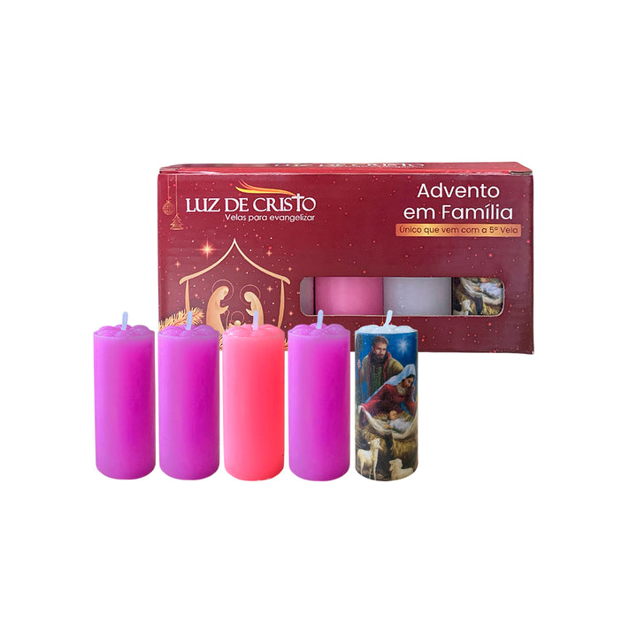 Conjunto Advento Família na Caixa