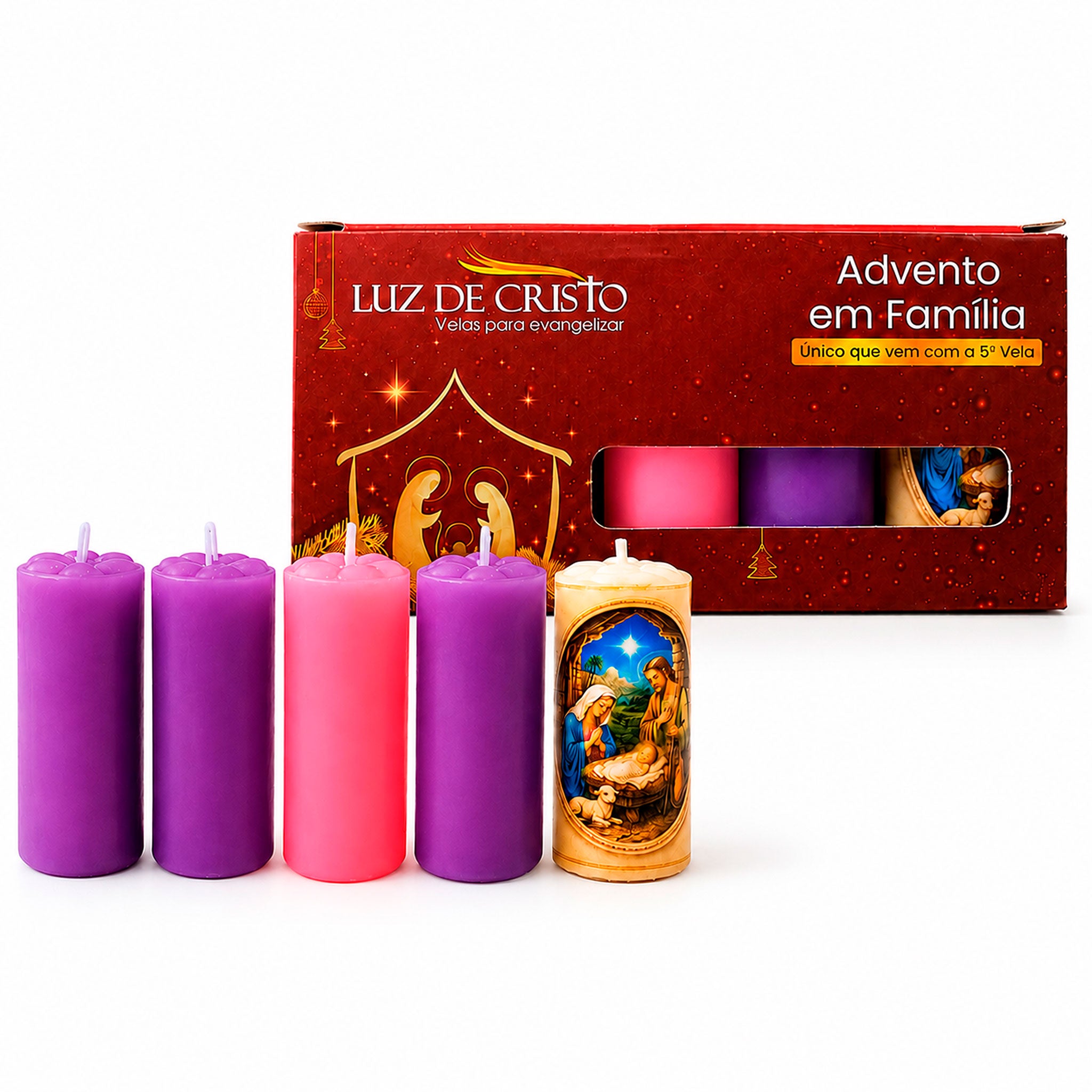 Conjunto Advento Família na Caixa