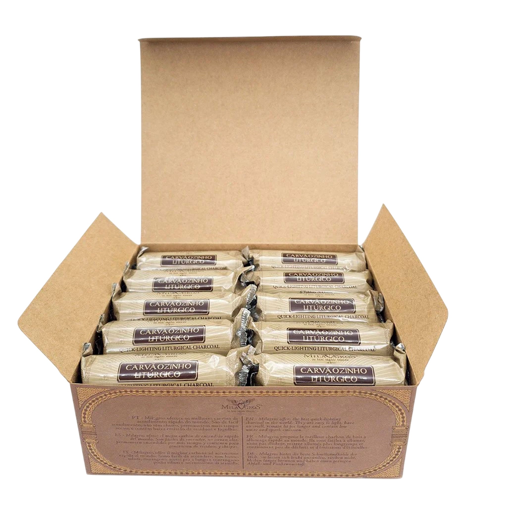 Carvão para Incenso Milagros