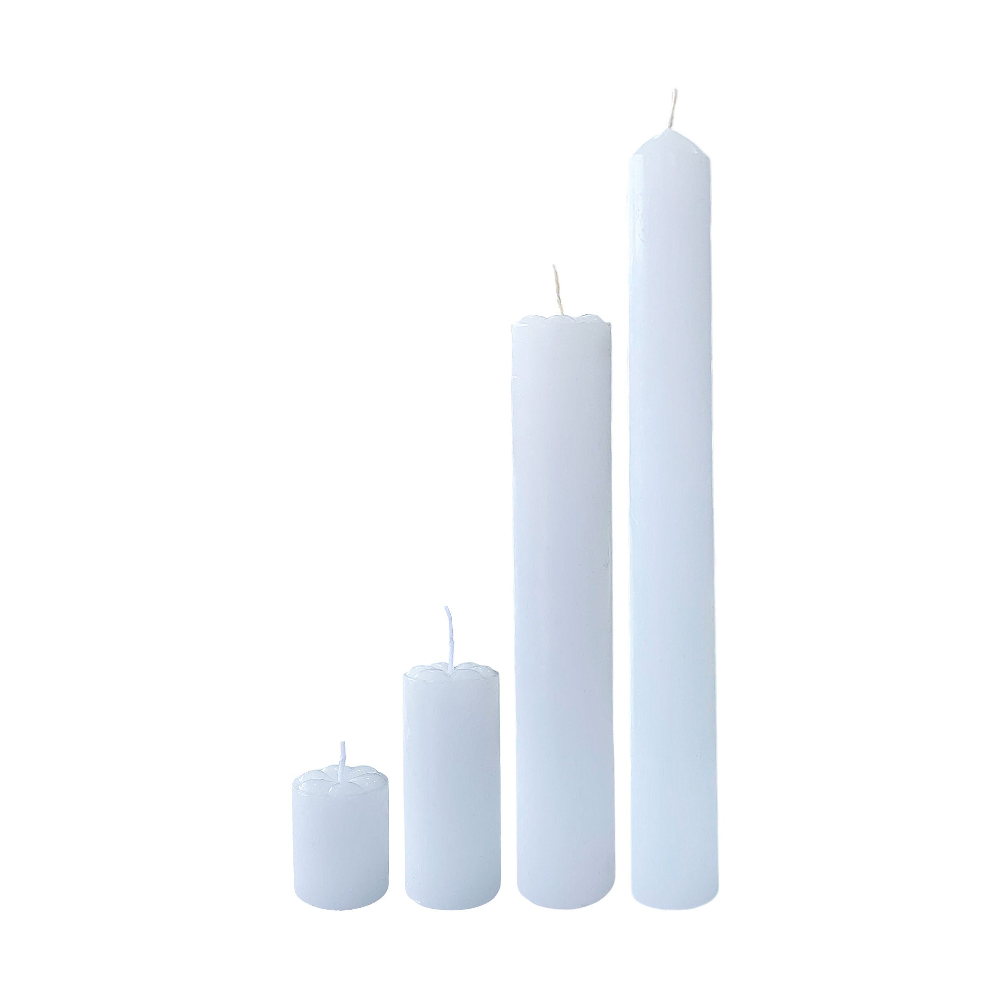 Vela de Castiçal 3,5 cm de Diâmetro