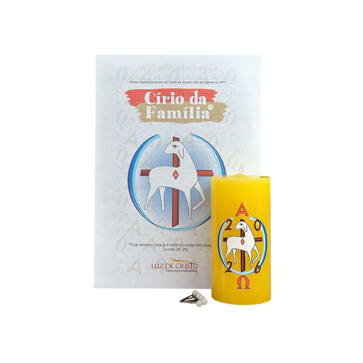 Círio da Família 5x10 cm