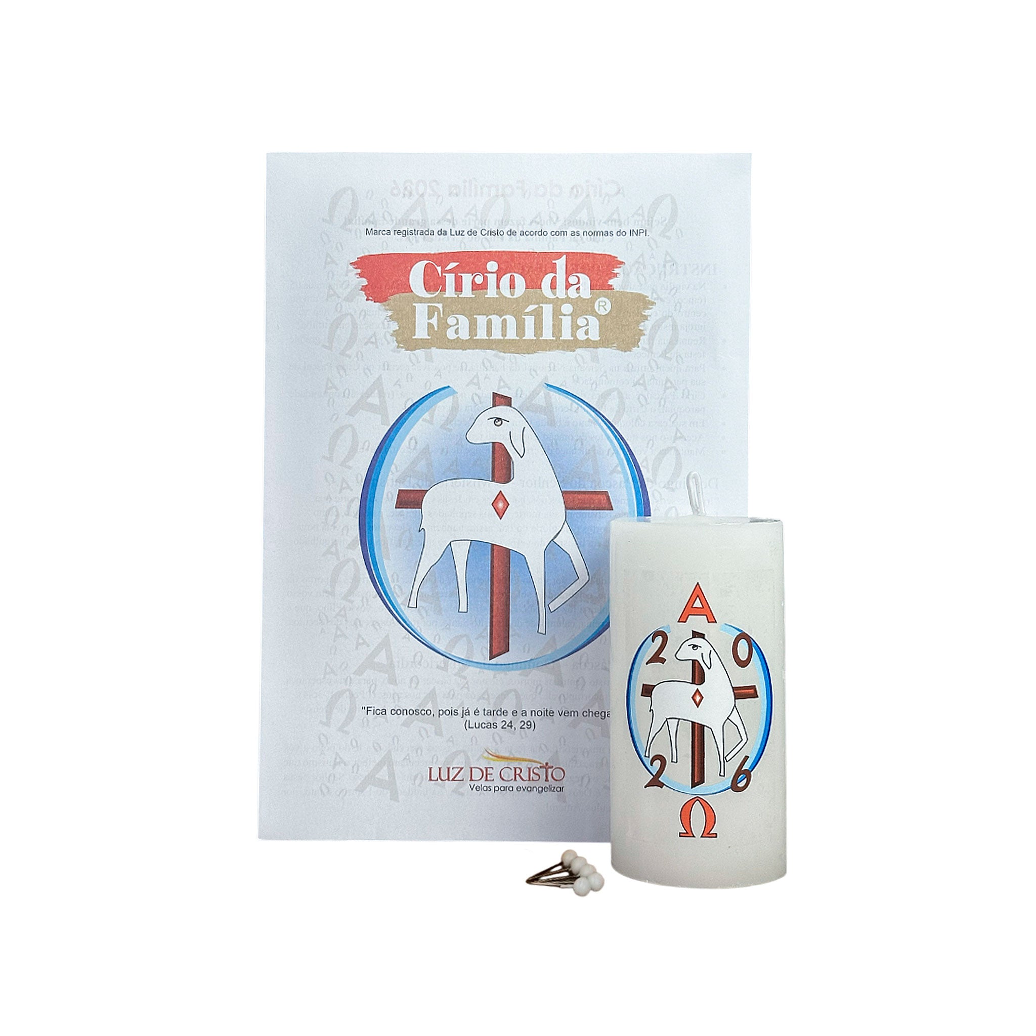 Círio da Família 5x10 cm
