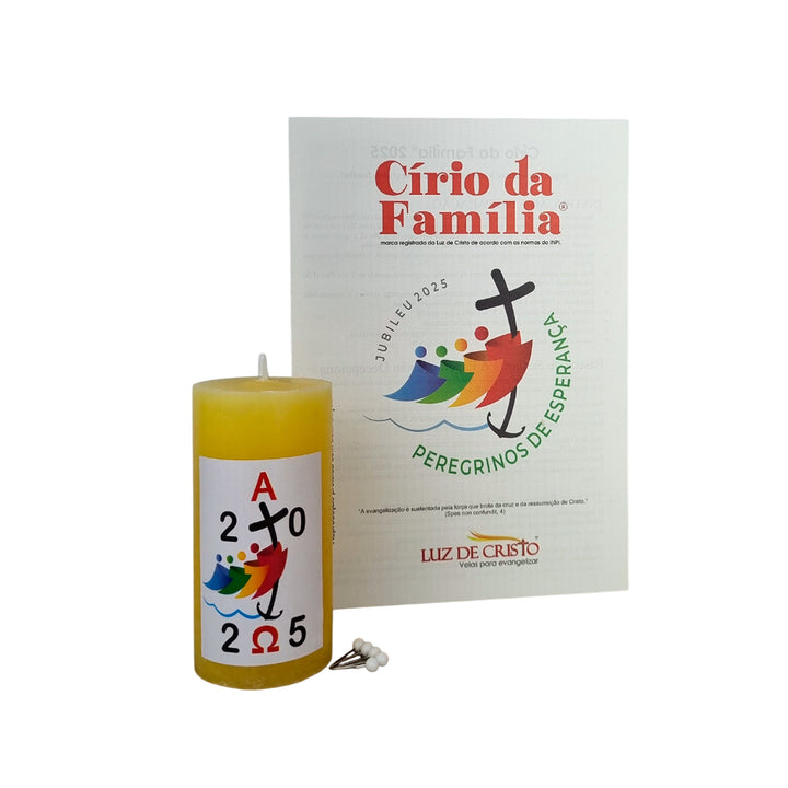 Círio da Família 5x10 cm