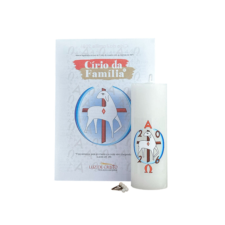 Círio da Família 5x14 cm
