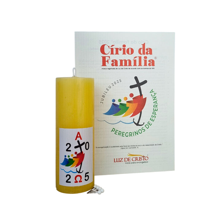 Círio da Família 5x14 cm