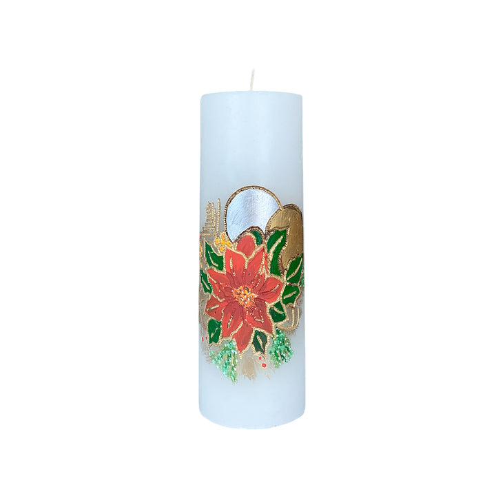 Vela Esculpida Flor de Natal