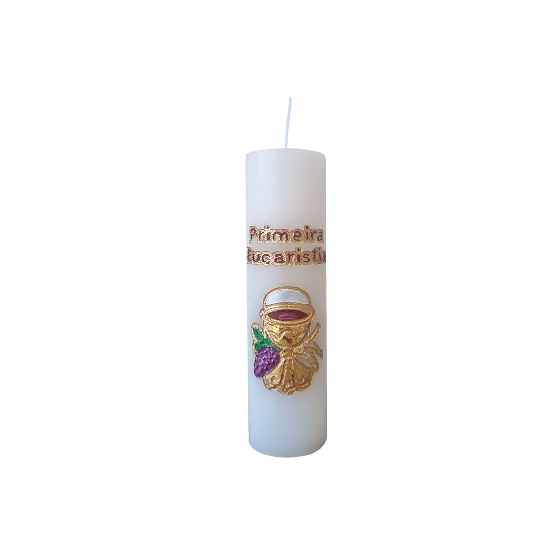 Vela de Eucaristia Esculpida 5x18 cm