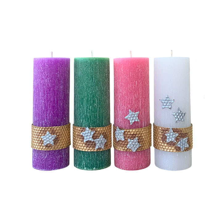 Conjunto do Advento "Faixa Estrela"