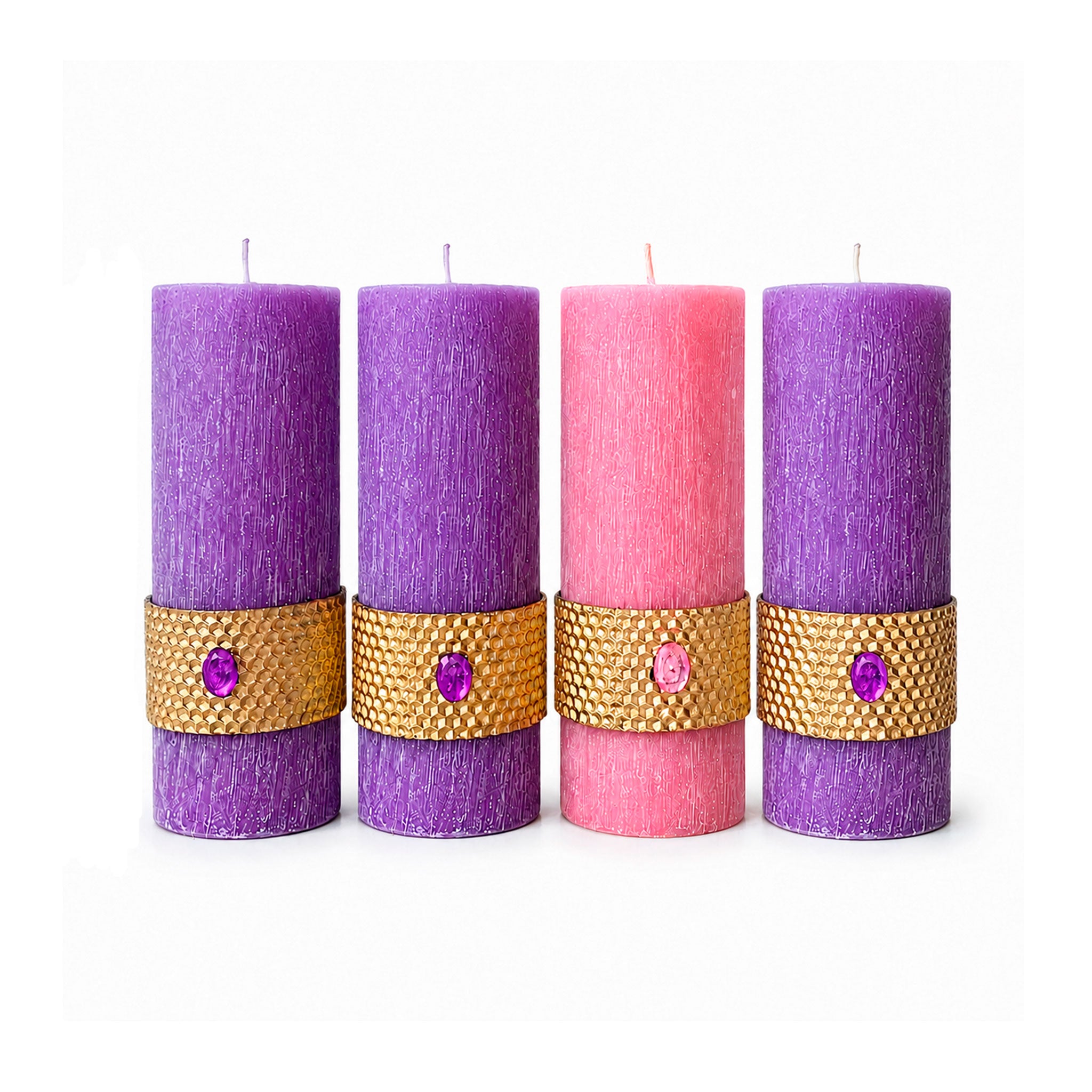 Conjunto do Advento "Faixa Dourada"